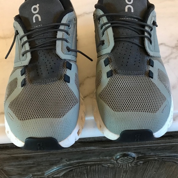 ON CLOUD KELP GREEN SHADOW WOMEN SHOES - Picture 4 of 14